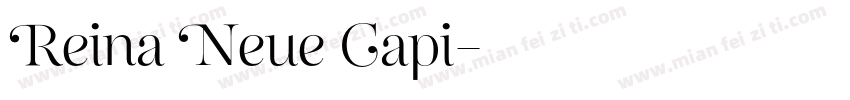 Reina Neue Capi字体转换
